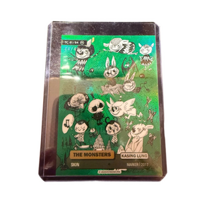 How2Work The Monsters Series 3 Green PR “Skin” 44/49 Trading Card